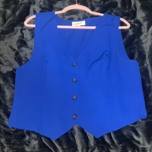 MELLODAY Blue Button Down Shirt with Classic Style